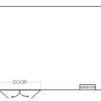10'x12' Economy Ranch Gable Wood Shed