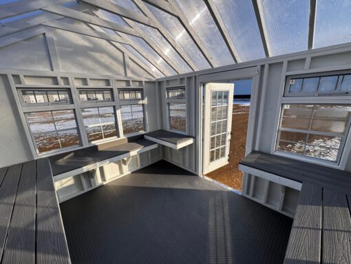 10'x12' Greenhouse Deluxe Style