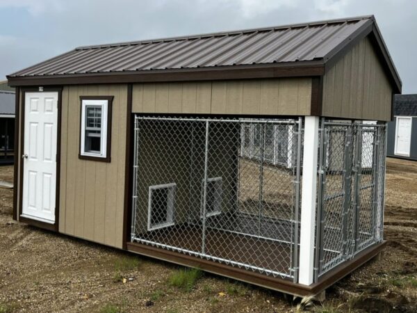 8'x16' Double Dog Kennel