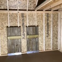 10'x12' High Barn Wood Panel Shed