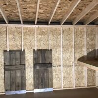 10'x16' Studio Wood Panel Shed