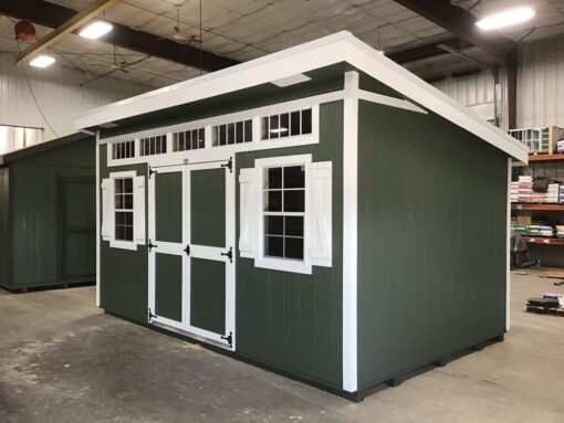 10'x16' Studio Wood Panel Shed
