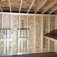 10'x16' Studio Wood Panel Shed