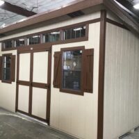 10'x16' Studio Wood Panel Shed