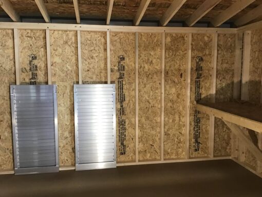 10'x16' Studio Wood Panel Shed