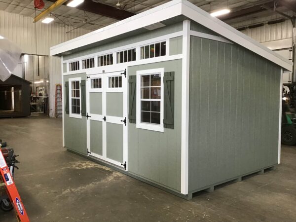 10'x16' Studio Wood Panel Shed