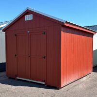 10'x12' Economy Ranch Gable Wood Shed