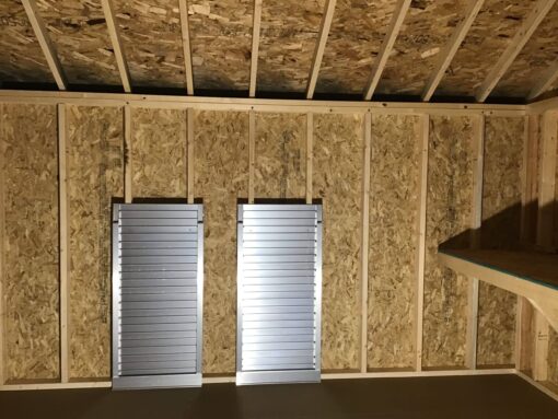 10'x16' Quaker Gable Wood Panel Shed