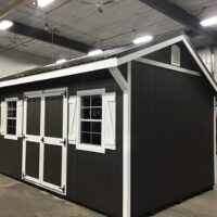 10'x16' Quaker Gable Wood Panel Shed