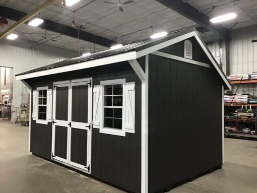 10'x16' Quaker Gable Wood Panel Shed