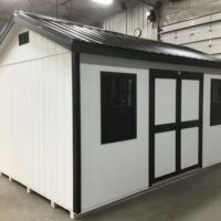10'x16' Ranch Gable Wood Panel Shed