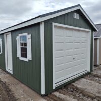 12'x20' Ranch Gable Wood Panel Garage