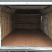 12'x20' High Barn Wood Panel Garage