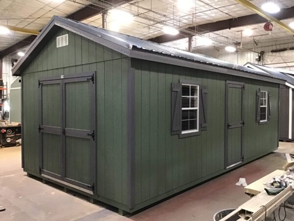 12'x24' Ranch Gable Wood Panel Shed