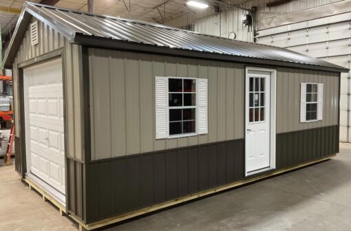 12'x24' Ranch Gable Metal Garage