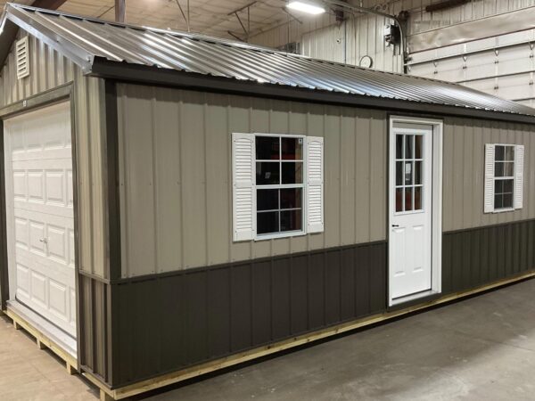 12'x24' Ranch Gable Metal Garage