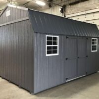 12'x16' Economy High Barn Wood Shed