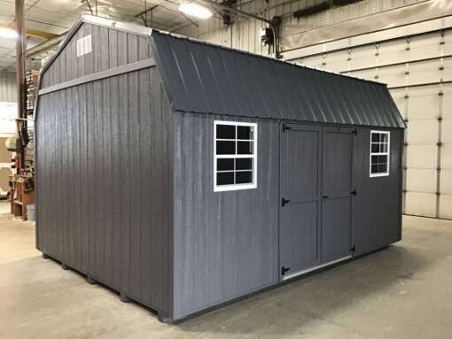 12'x16' Economy High Barn Wood Shed