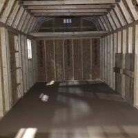 10'x20' High Barn Wood Panel Shed