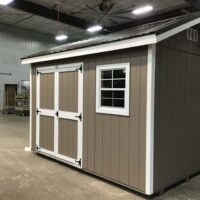 8'x12' Ranch Gable Wood Panel Shed