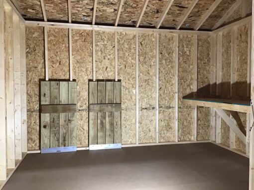 10'x12' Ranch Gable Wood Panel Shed