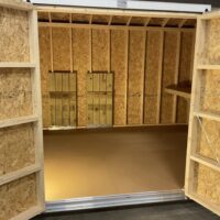 10'x12' Ranch Gable Wood Panel Shed