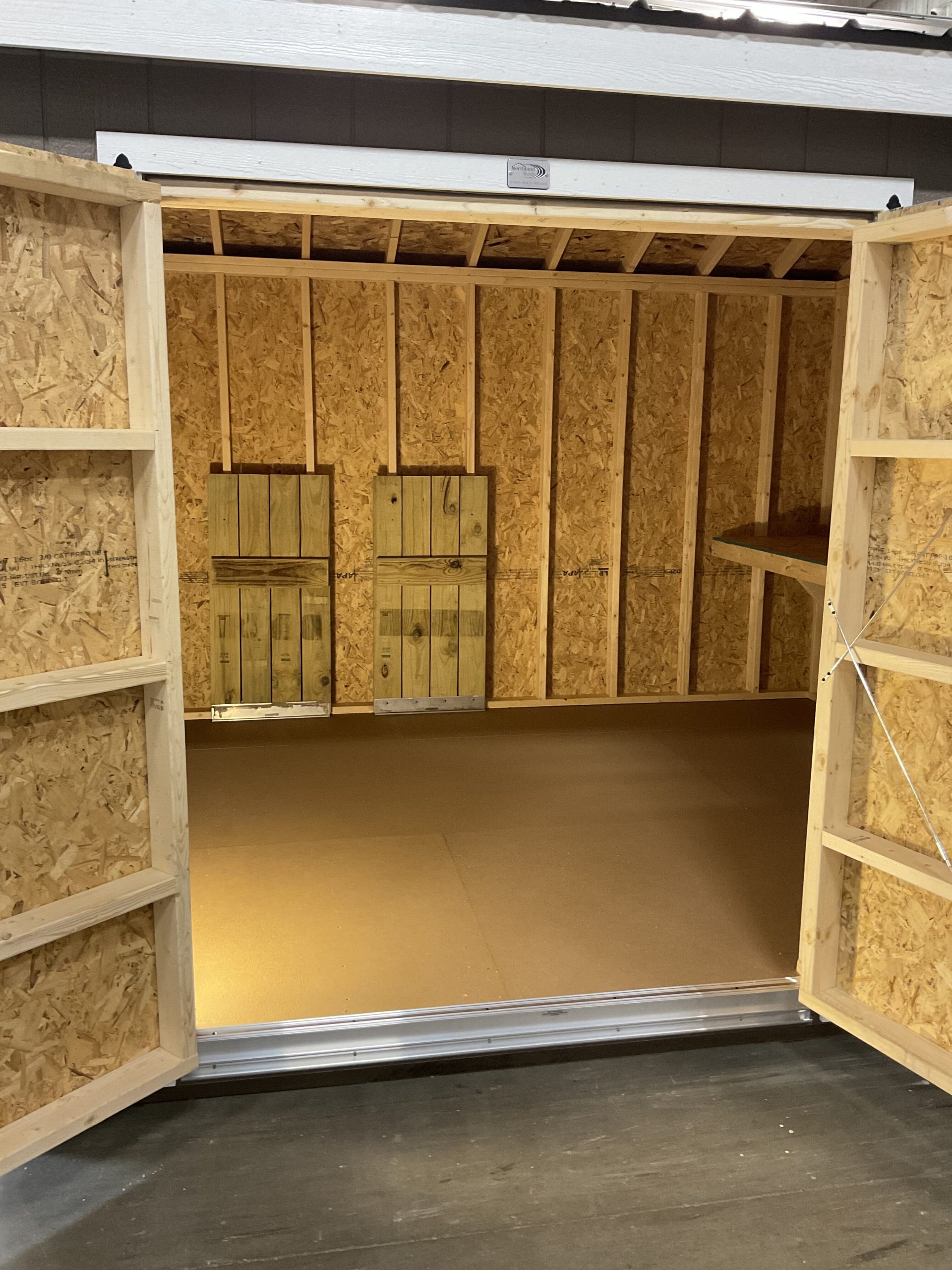 10'x12' Ranch Gable Wood Panel Shed For Sale| #61864 | Northland Sheds