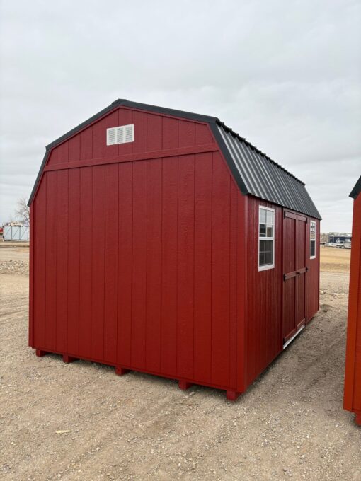 10'x16' Economy High Barn Wood Shed