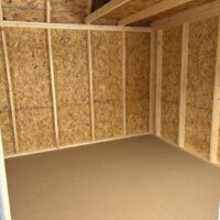 10'x16' Economy High Barn Wood Shed