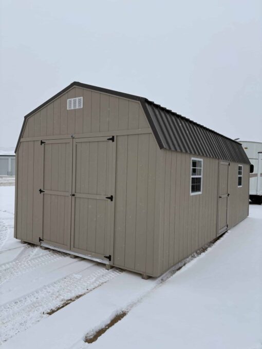 12'x24' Economy High Barn Wood Shed