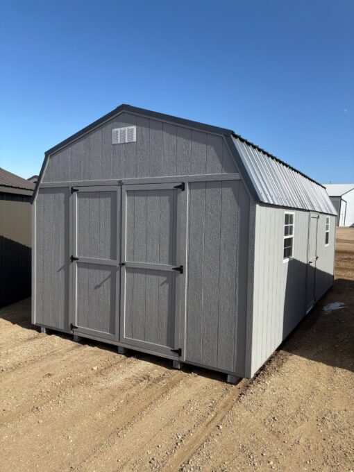 12'x24' Economy High Barn Wood Shed