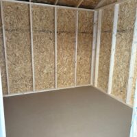 10'x12' Economy Ranch Gable Wood Shed