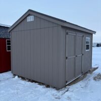10'x12' Economy Ranch Gable Wood Shed