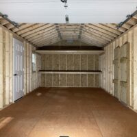 12'x24' Ranch Gable Wood Panel Garage