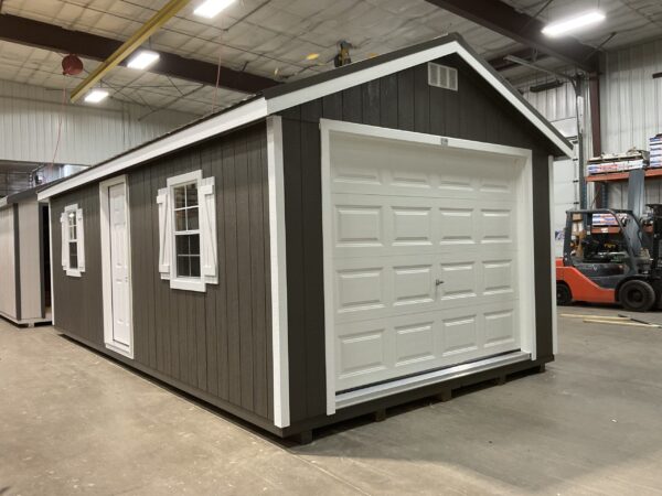 12'x24' Ranch Gable Wood Panel Garage For Sale| #62604 | Northland