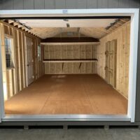 12'x24' Ranch Gable Wood Panel Garage