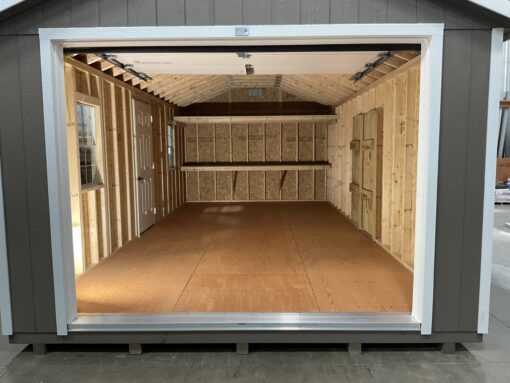 12'x24' Ranch Gable Wood Panel Garage