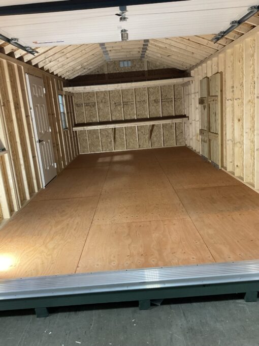 12'x24' Ranch Gable Wood Panel Garage