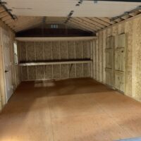 12'x20' Ranch Gable Wood Panel Garage