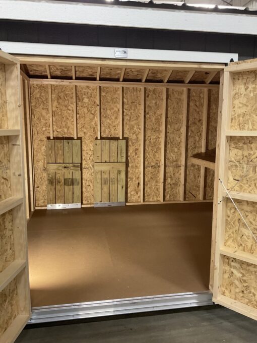 10'x12' Ranch Gable Wood Panel Shed- INFO SHED