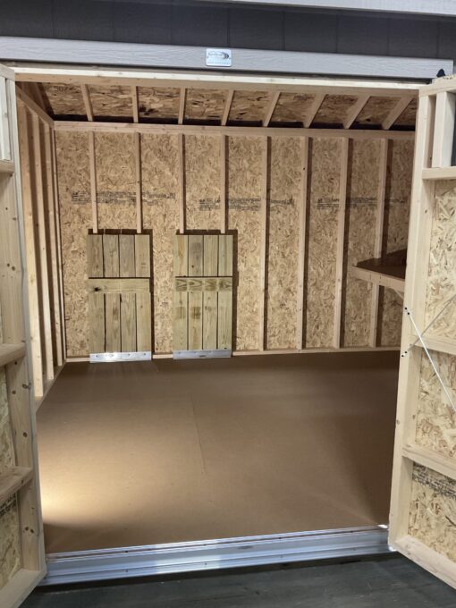 10'x12' Ranch Gable Wood Panel Shed