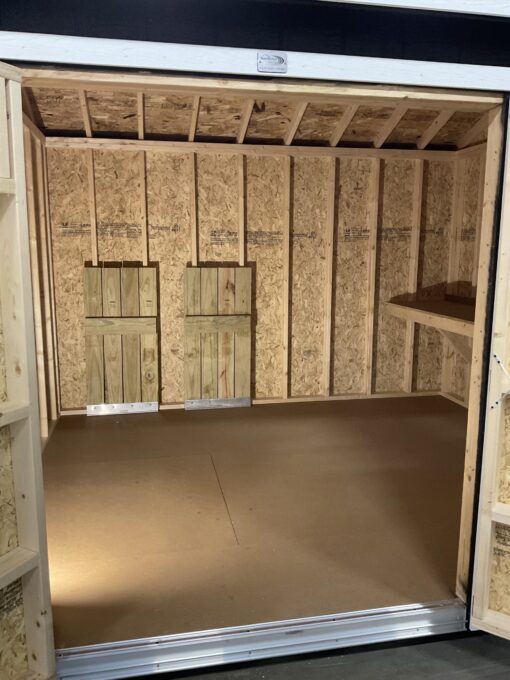 10'x12' Ranch Gable Wood Panel Shed