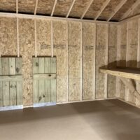 10'x12' Ranch Gable Wood Panel Shed