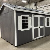 10'x16' Ranch Gable Wood Panel Shed