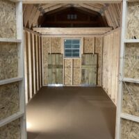 8'x12' High Barn Style Wood Panel Shed