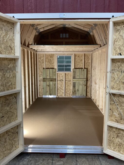 8'x12' High Barn Style Wood Panel Shed