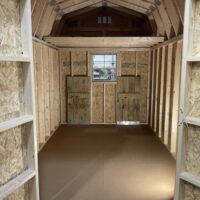 8'x12' High Barn Style Wood Panel Shed