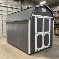 8'x12' High Barn Style Wood Panel Shed