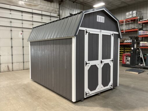 8'x12' High Barn Style Wood Panel Shed