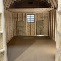 10'x12' High Barn Wood Panel Shed